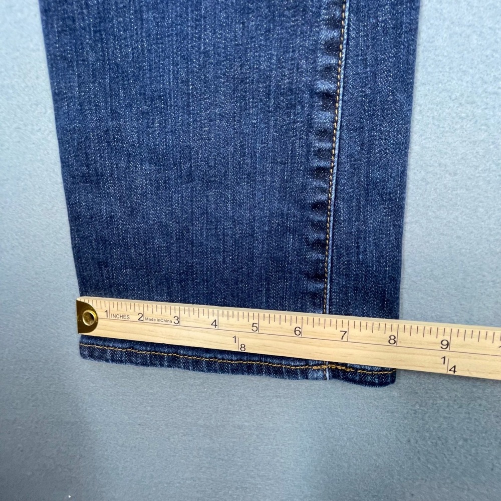 Talbots Dark Wash Heritage Bootcut Denim Jeans Women 4P - Picture 9 of 9